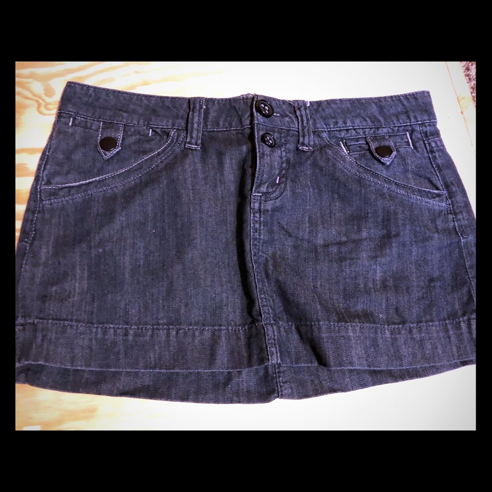 American eagle denim skirt